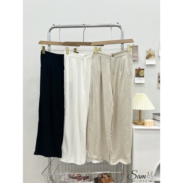 QUẦN XUÔNG ĐŨI DÁNG DÀI 1 CÚC VITAGE CHẤT ĐẸP QUẢNG CHÂU MS19772