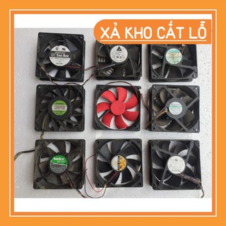 Quạt Fan 12V kích thước Fan 12 Siêu tốc (12x12Cm)