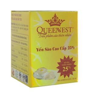 Yến sào chưng sẵn 25% - hộp 70ml