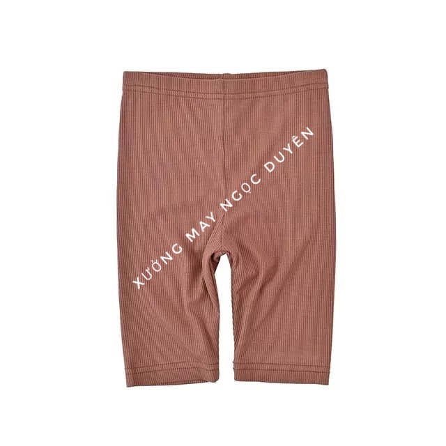 Quần legging nữ dáng lửng cạp cao gen bụng nâng mông ôm body - Chất tăm co giãn Màu đen hồng - Mặc ở nhà ngủ đi biển bơi
