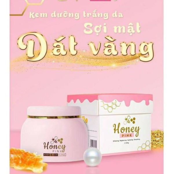 Kem Dưỡng Trắng Da Body Honey Pink 250g