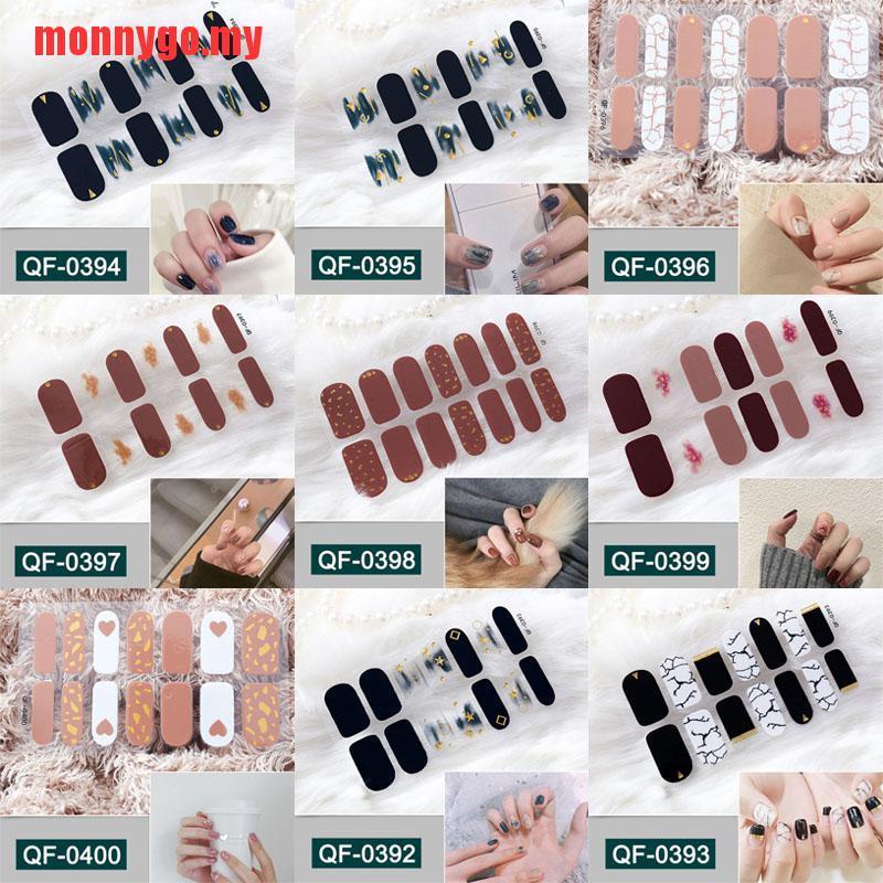 Set 14 Móng Tay Giả Bằng Acrylic Ốp