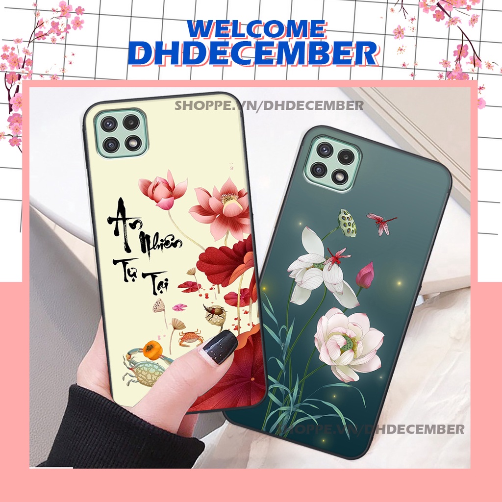 Ốp lưng Samsung Galaxy A22 5G in hình thư pháp tâm an vạn sự an ,mã đáo thành công SIÊU CHẤT