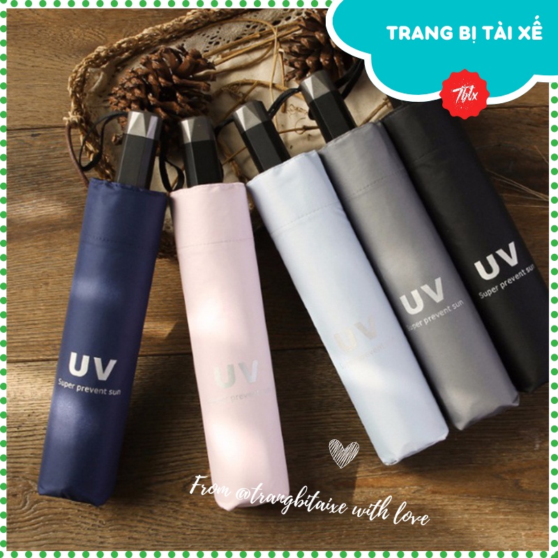 Ô che mưa ô tô, ô che nắng ngoài trời tốt cho các bác tài xế lúc xuống xe ô dù gấp gọn bỏ túi chống tia UV 2 lớp.