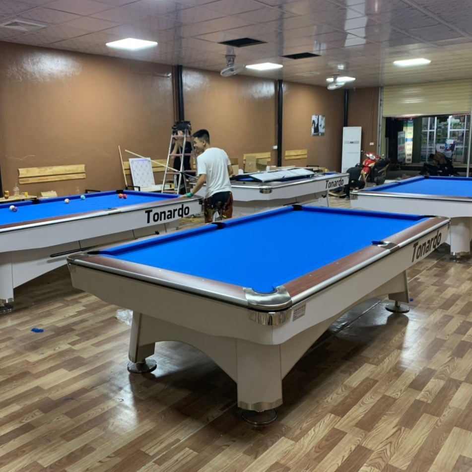 Bàn Billiard Tonardo 9020 Đầy Đủ Phụ Kiện, Bi A Bida Câu Lạc Bộ Hanana