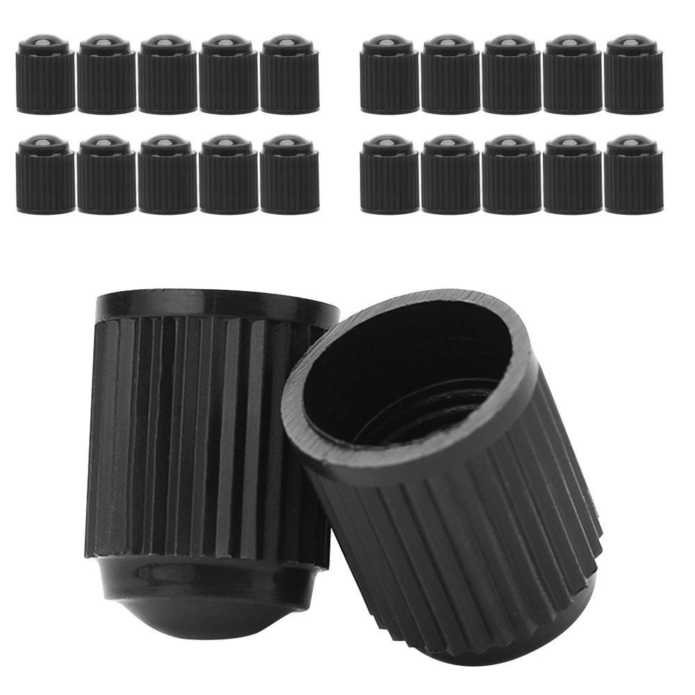 Bộ 20 nắp nhựa đậy van bánh xe máy/xe đạp nhiều màu sắc chống bụi