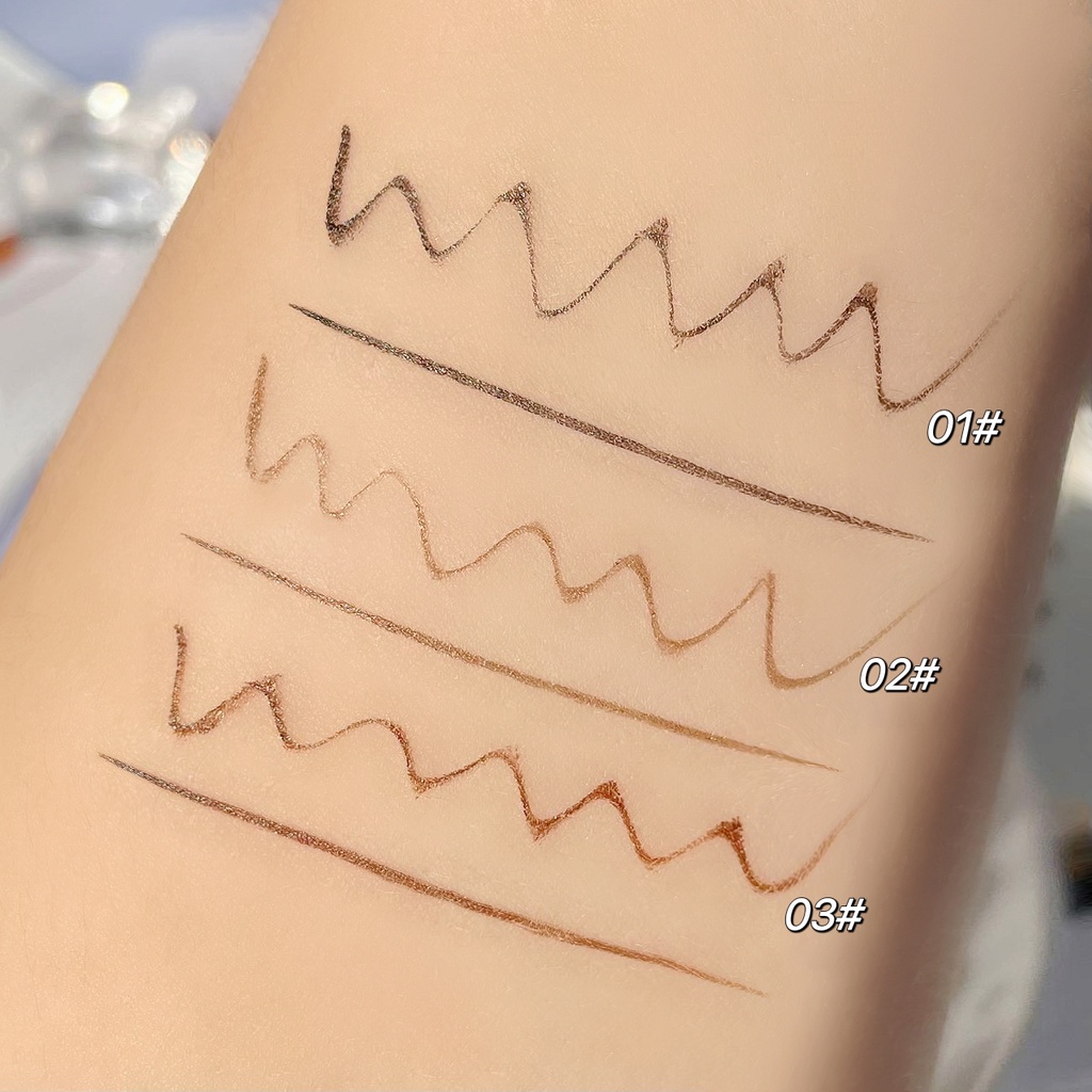 Bút Kẻ Mắt Dạng Lỏng 0.05mm Màu Đen / Nâu Mượt Mà Chống Nước Chống Mồ Hôi Lâu Trôi Không Dễ Lem