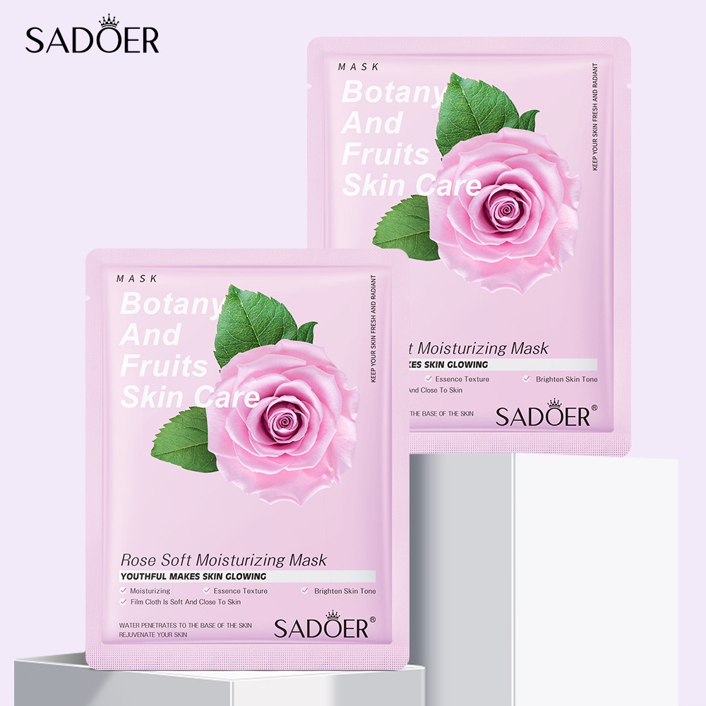 Mặt Nạ Trái Cây SADOER Dưỡng Trắng Mịn Da - Cấp Ẩm - Mờ Thâm -  Chống Lão Hóa - Nội Địa Trung