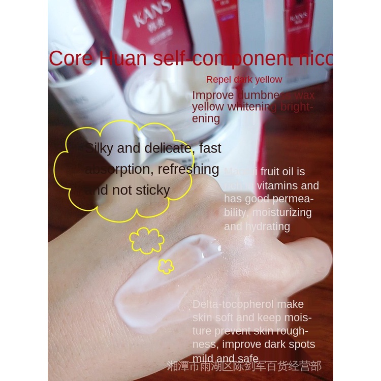 Kem tinh chất Kans dưỡng ẩm làm trắng da