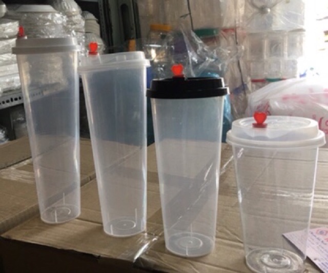 50 Ly nhựa nắp tim cứng  500ml 700ml | BigBuy360 - bigbuy360.vn