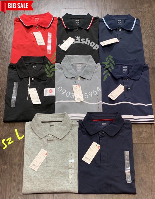 [ UNIQLO AUTH ] POLO NAM UNIQLO CHUẨN AUTH