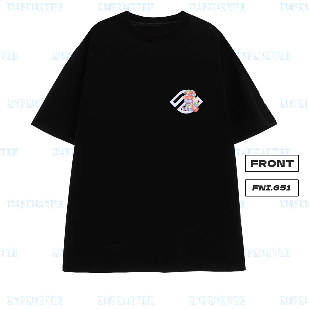 Áo thun INFINITEE Fni0651, Thun 100% Cotton - form rộng Unisex.
