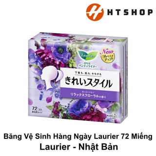 Băng Vệ Sinh Hàng Ngày Laurier Nhật Bản 72 Miếng