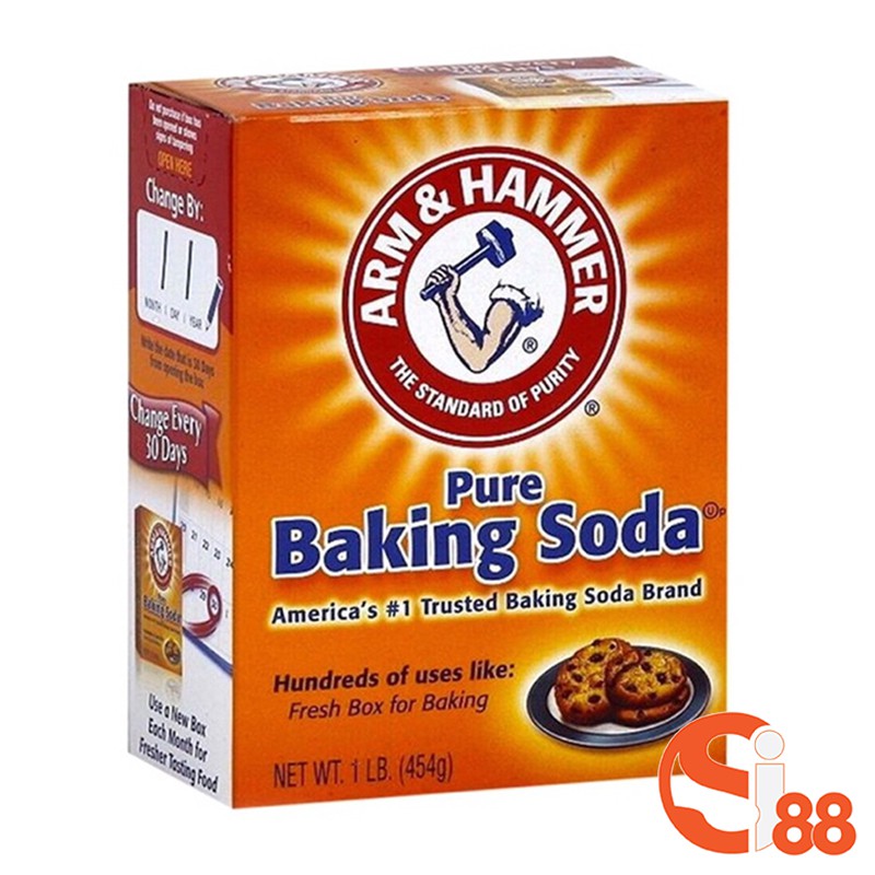 BỘT PURE BAKING SODA USA MỸ 454G GD13