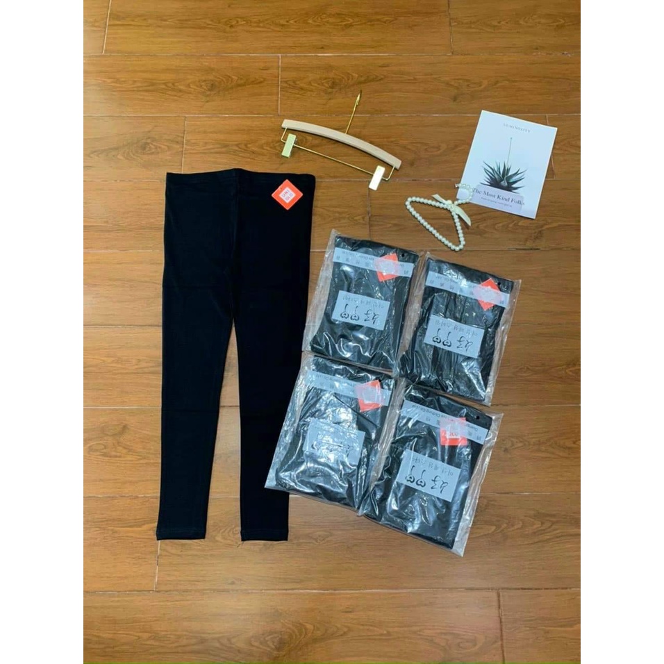Quần legging bầu trơn, cạp tròn chun chỉnh, không đáp, chất bozip Hàn mềm mát, siêu co giãn
