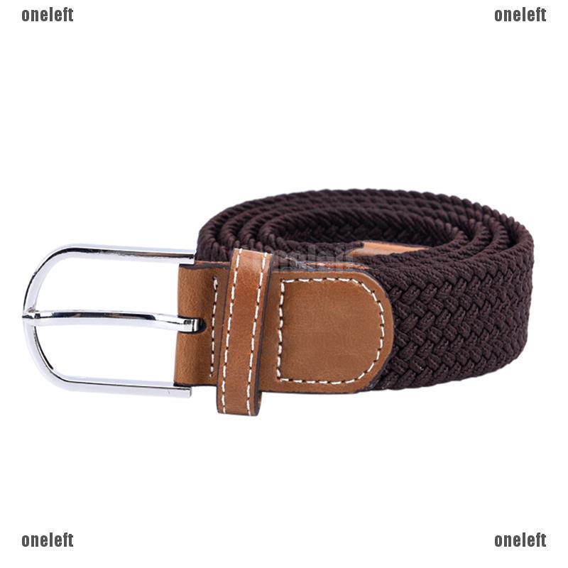 Thắt lưng vải dệt unisex giản dị và đa năng