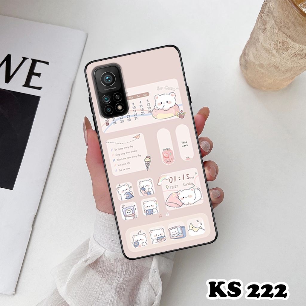 Ốp lưng Xiaomi Mi 10T 5G - Xiaomi Mi 10T Pro 5G - Ốp in hình thỏ con dễ thương - Lưng nhám Viền TPU cao cấp