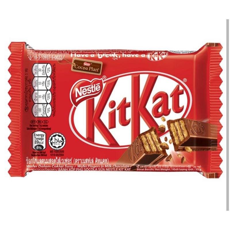 Socola Kit Kat 4 Thanh 35G