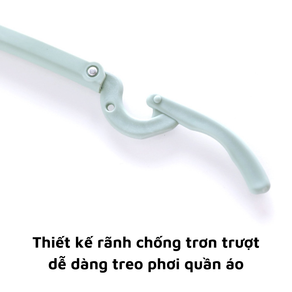 Móc treo quần áo gấp gọn chống trượt tiện lợi nhỏ gọn mang đi công tác du lịch