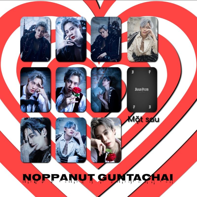 [BounPrem] Set 10 card in của Boun trong ptb I'll aways be with you (kèm sleeve)