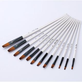 Set 12 Cọ Vẽ 4 Màu Chuyên Dụng