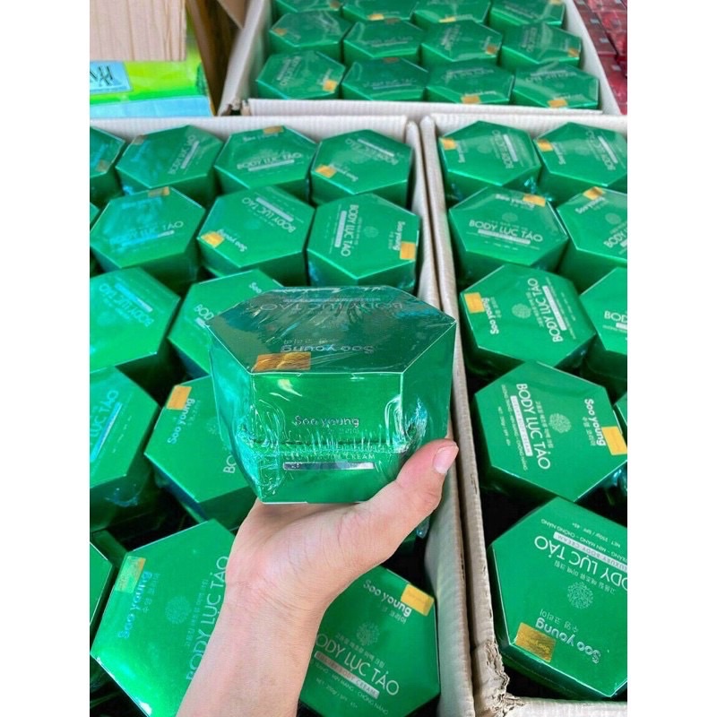 Kem trắng da toàn thân Body Lục Tảo Soo Young 250g