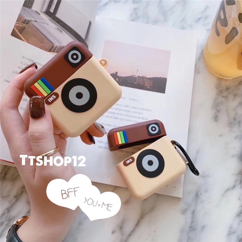 Case instagram cho Airpods InPods siêu xịn cực chắc chắn