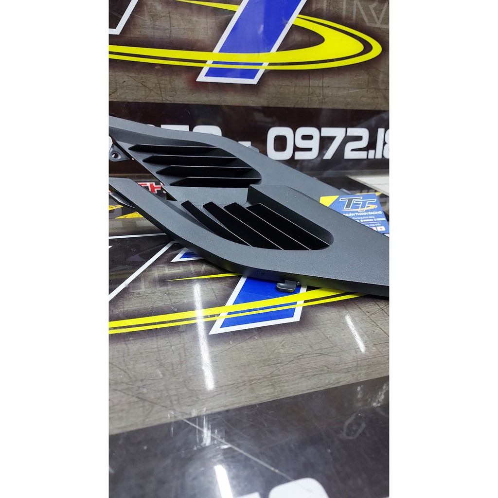 Cánh chim mũ sport 120 zin đen nhám - Xipo - Satria - RGV