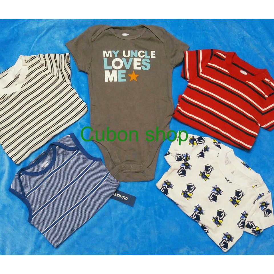 Set 5 body cộc tay hàng xuất dư