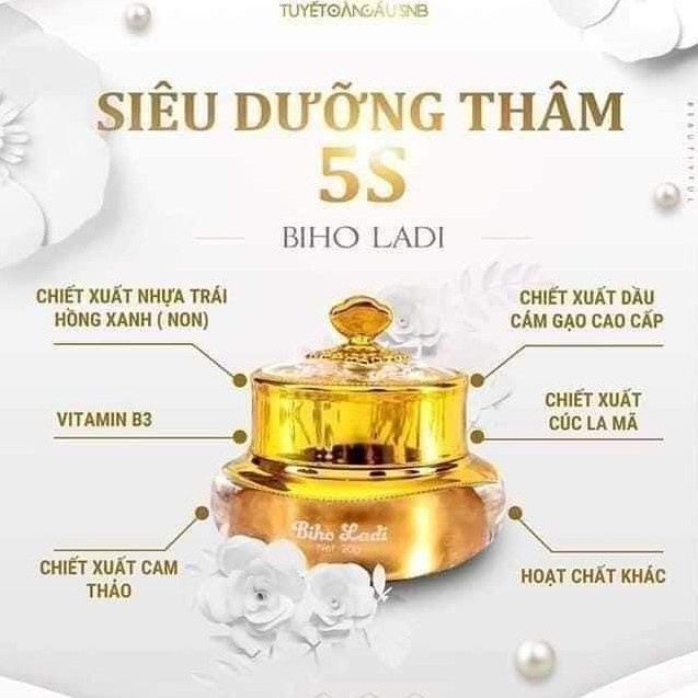 Kem Siêu Dưỡng Thâm 5s - BIHO LADI 5S