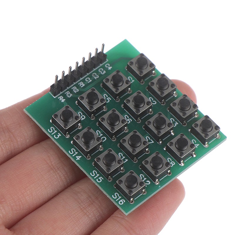 1 Bàn Phím Ma Trận 4x4 Matrix Module 16 Cho Arduino