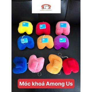 Móc Khóa gấu bông đủ loại ( AmongUs, gấu, bánh mì)