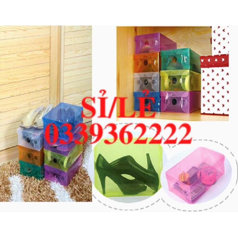 [ COCOLOVE ] Combo 2 hộp đựng giày trong suốt tiện dụng (HGT01)  HAIANHSHOP