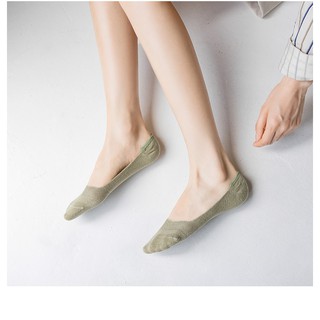 Vớ lười màu trơn basic - tất tàng hình