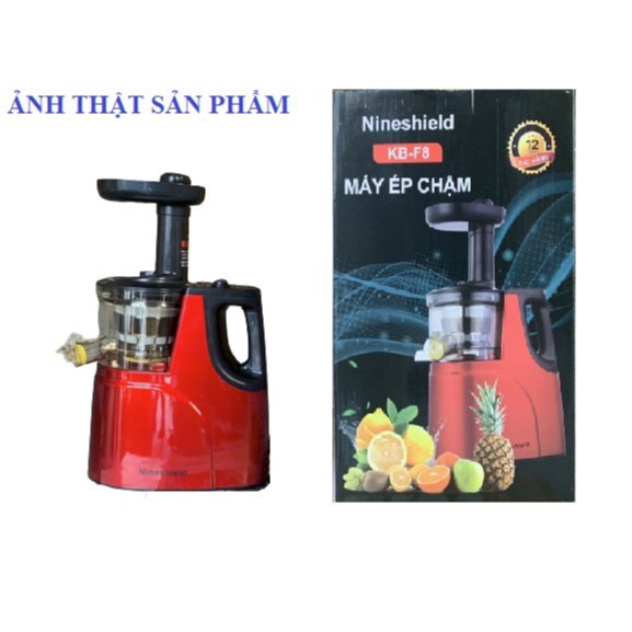 MÁY ÉP CHẬM NINE SHIELD KB-F8 ÉP TRÁI CÂY RAU CỦ QUẢ