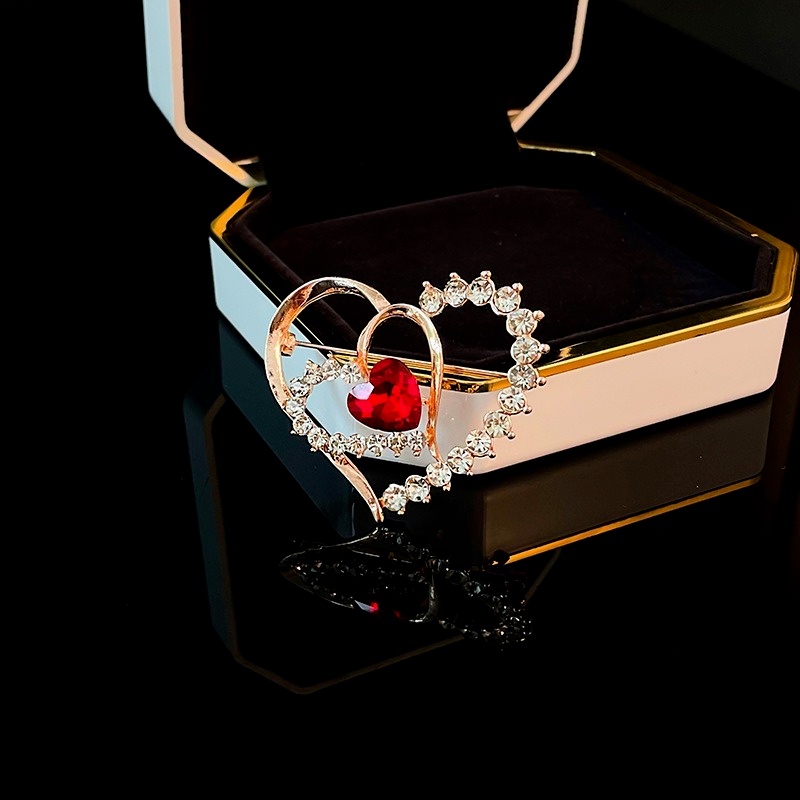 Ghim CàI ÁO HìNh Hoa ĐíNh Kim Cương Giả Dễ Thương Cho Nữ