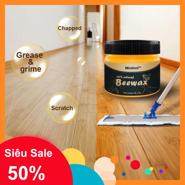 Bán sỉ-[video]Sáp ong Beewax Đánh Bóng Sàn Gỗ Đồ Gỗ