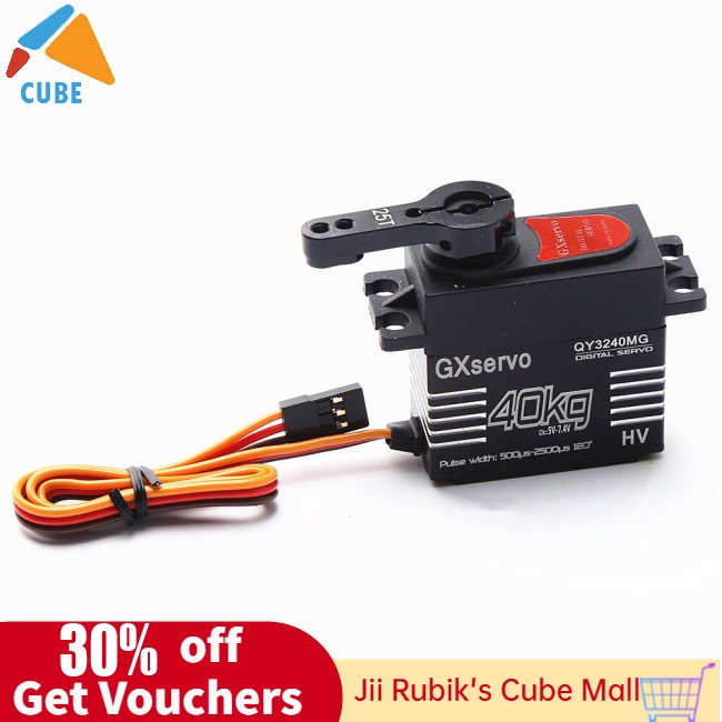 Động Cơ Servo JII Qy3240mg Tốc Độ Cao 40kg Cho Xe Điều Khiển Từ Xa Scx10 Trx4 1:8/1:10 Rc