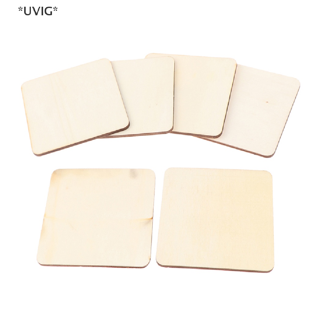 [[UVIG]] 10pcs Wood Fake Nail Display Stand Gel Glitter Polish Show Holder Partition Plat [Hot Sell]