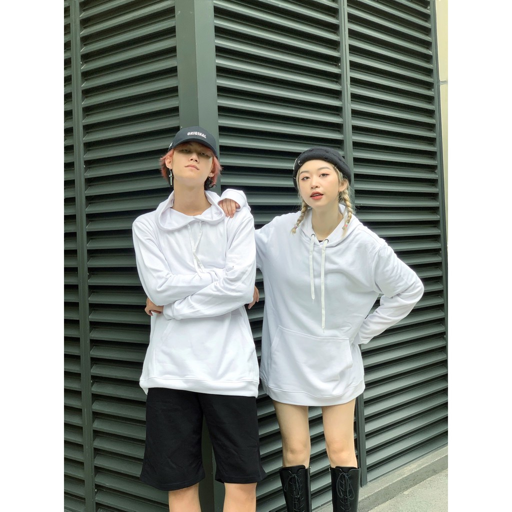 Áo nỉ Hoodie basic trơn Boiz shop , áo nỉ bông hoodie unisex nam nữ | BigBuy360 - bigbuy360.vn