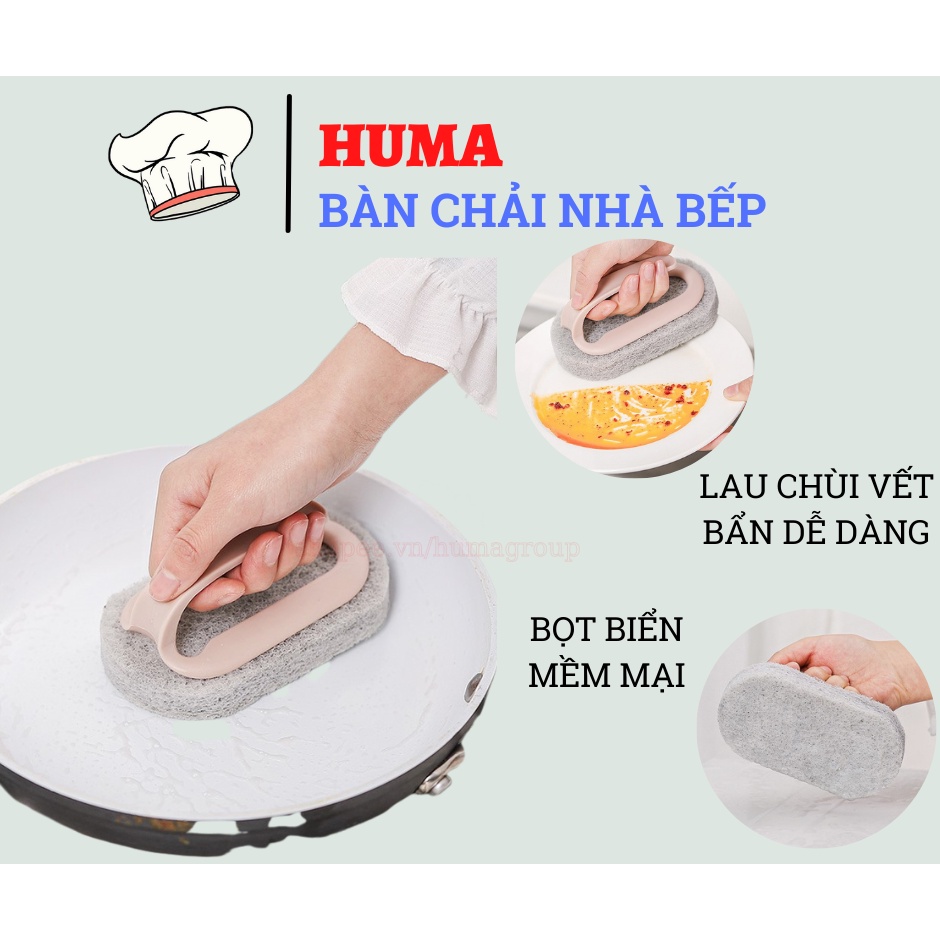 Bàn Chải Đa Năng Cọ Rửa, Lau Nhà Bếp, Bồn Rửa Bát Có Tay Cầm Tiện Lợi