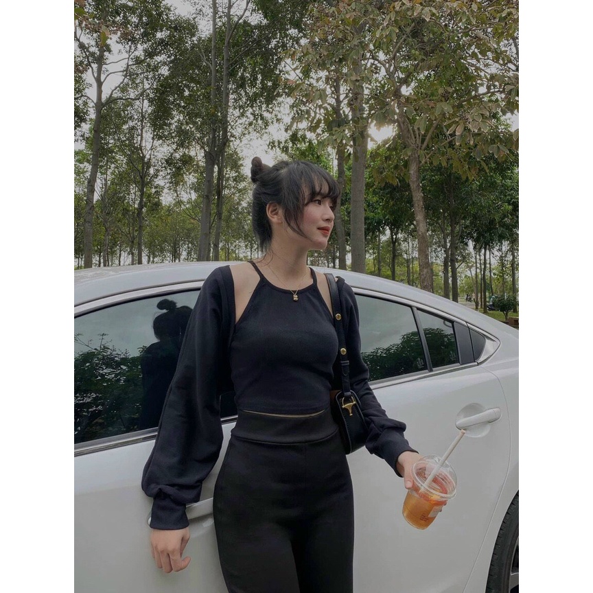 QUẦN ỐNG LOE THUN UMI