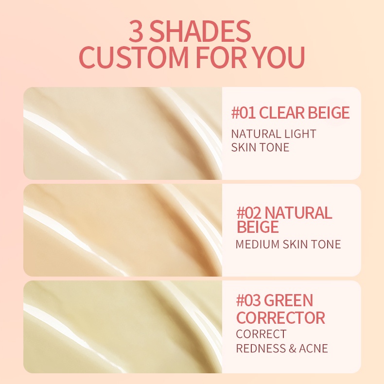 Kem Che Khuyết POPJUICE Điểm Dạng Lỏng Popfeel Trọng Lượng Nhẹ Chống Mồ Hôi