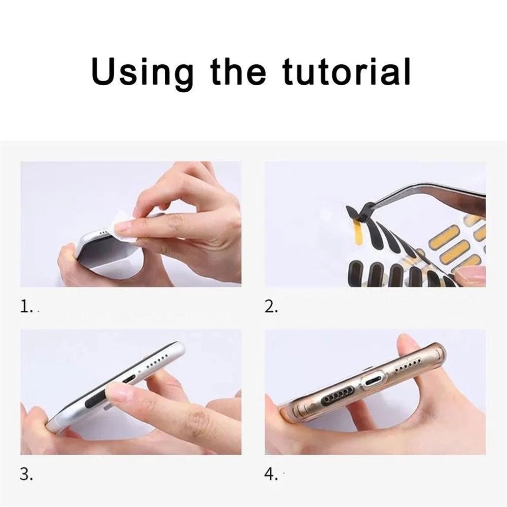 Set 10 miếng lưới dán loa chống bụi thông dụng dành cho điện thoại