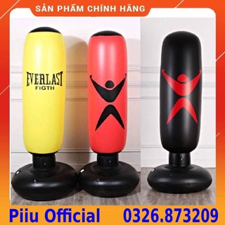 [TẶNG KÈM BỘ BƠM HƠI,KEO DÁN]Trụ đấm boxing bơm hơi cao cấp tự đứng đế đổ nước cao cấp bảo hành 3 tháng