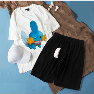Áo thun Cotton Unisex -  Poke Cậu bé thủy ngư Mudkip