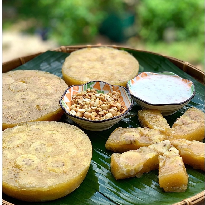 Bột Bánh Chuối Hấp Mikko 250G 100% nguyên liệu tự nhiên