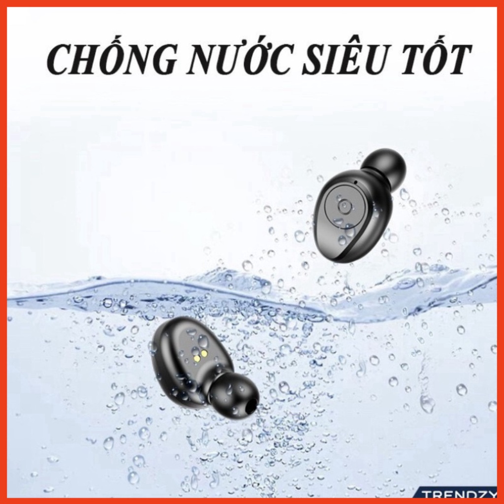 Tai Nghe Bluetooth F9/ F9 Pro TWS 5.0 Bản QUỐC TẾ Cảm Ứng Chống Nước IPX5, Chống Ồn. Tích Hợp Cho ios Và Androi 6789
