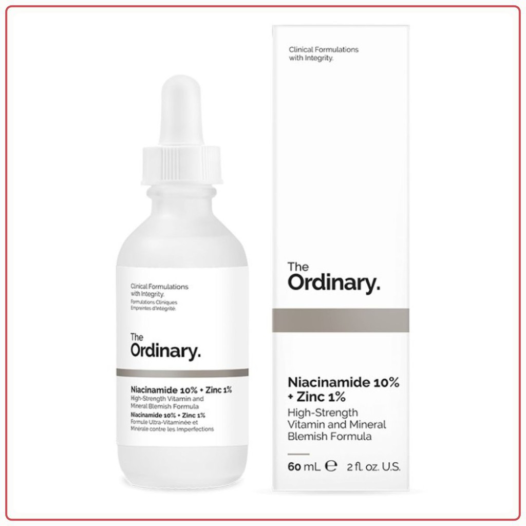 SERUM THE ORDINARY NIACINAMIDE 10% + ZINC 1% (30ML)