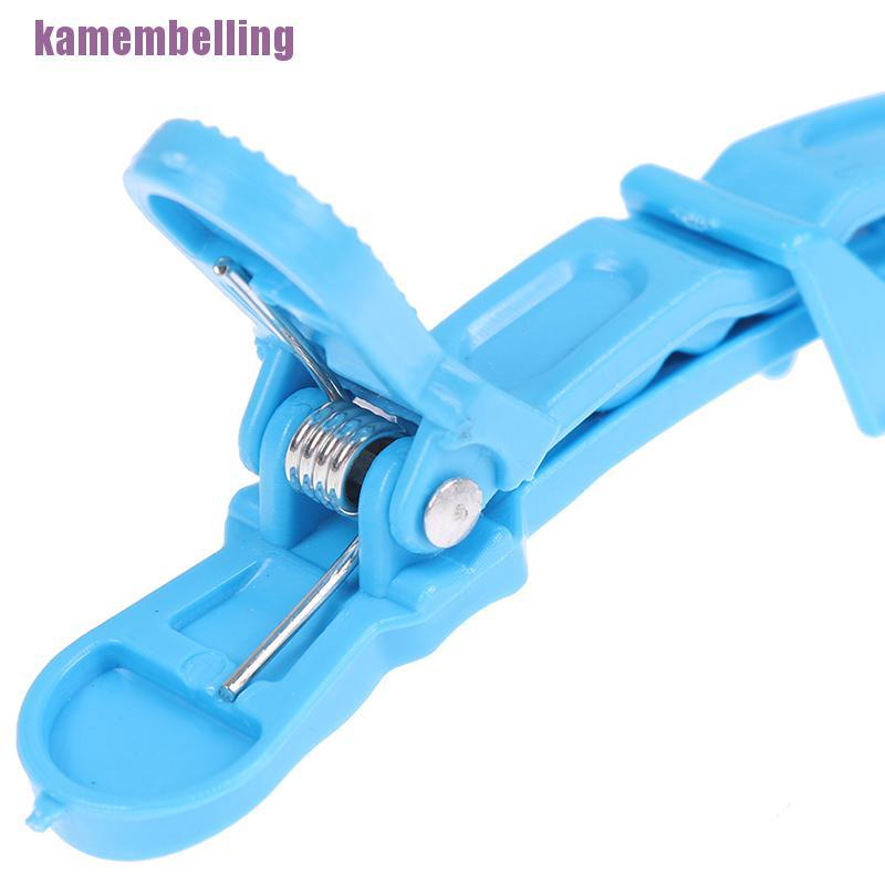 Set 5 Kẹp Tóc Màu Nhám Chuyên Dụng Cho Salon Làm Tóc